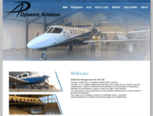 Tablet Screenshot of dynamicaviation.nl
